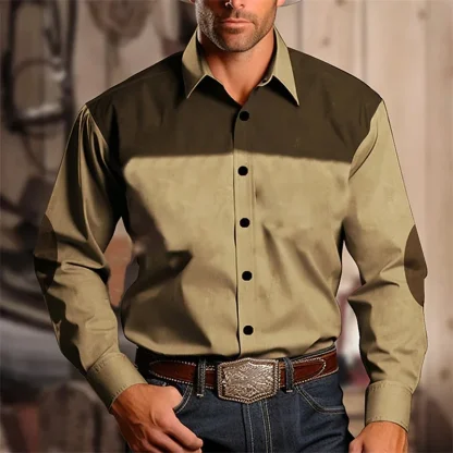 Vintage-style Formal Shirt for Cowboy - Image 14