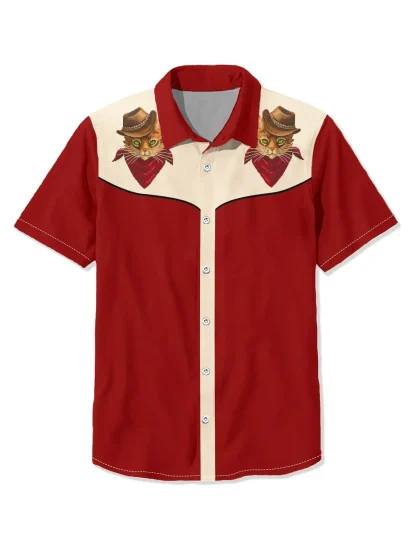 Short Sleeve Buttoned Shirt for Rodeo - Image 2