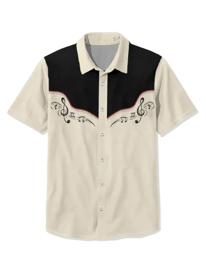 Short Sleeve Buttoned Shirt for Rodeo - Image 12