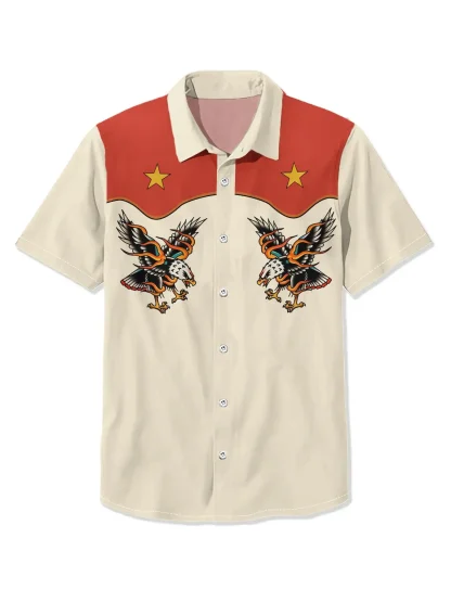 Short Sleeve Buttoned Shirt for Rodeo - Image 7