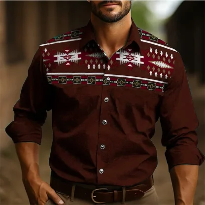 Vintage-style Formal Shirt for Cowboy - Image 7