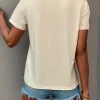 Retro T-Shirt with Bull Print Design - Image 3